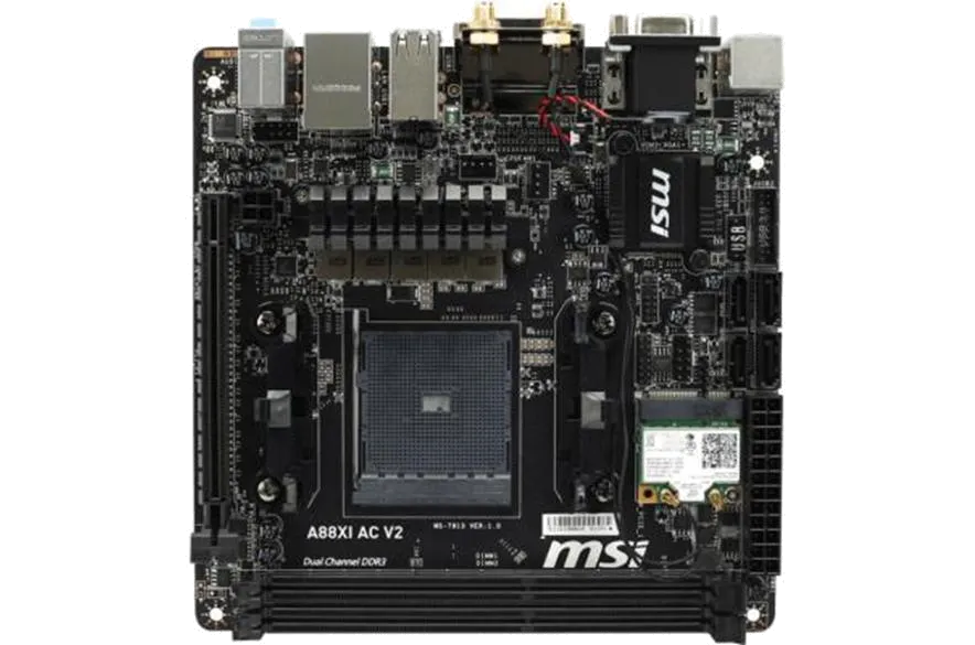 Ремонт материнских плат  MSI A88XI AC в Казани