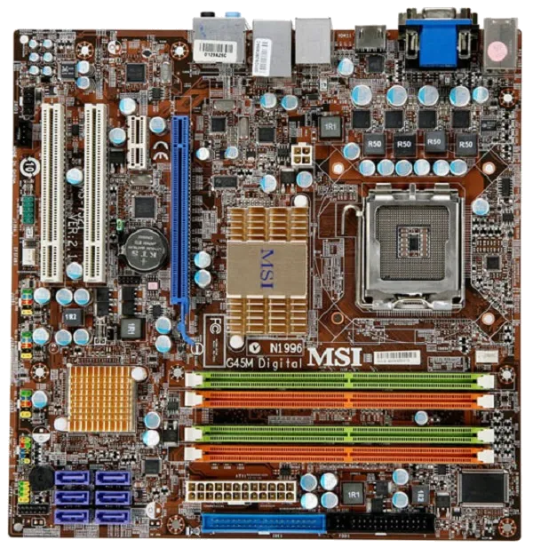Ремонт материнских плат  MSI G45D3M Digital в Казани