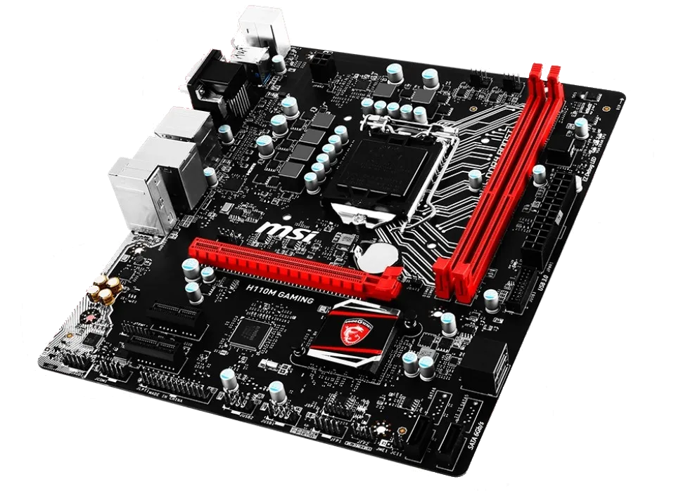 Ремонт материнских плат  MSI H110M GAMING в Казани