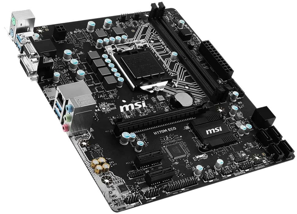 Ремонт материнских плат  MSI H170M-A PRO в Казани