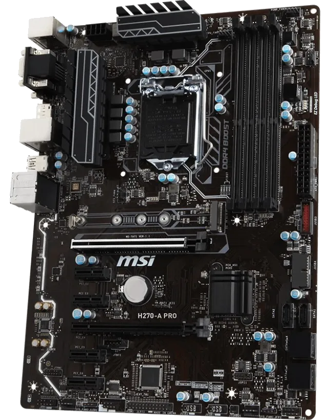 Ремонт материнских плат  MSI H270-A PRO в Казани