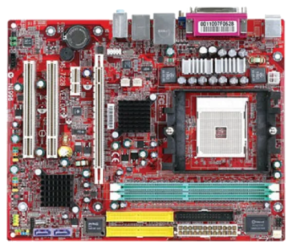 Ремонт материнских плат  MSI K8NGM-V в Казани