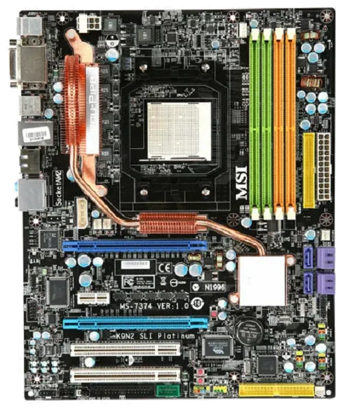 Ремонт материнских плат  MSI K9N2 SLI Platinum в Казани