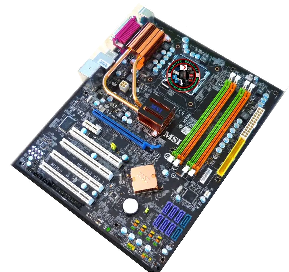 Ремонт материнских плат  MSI P45 Neo3-F (PCB 1.0) в Казани