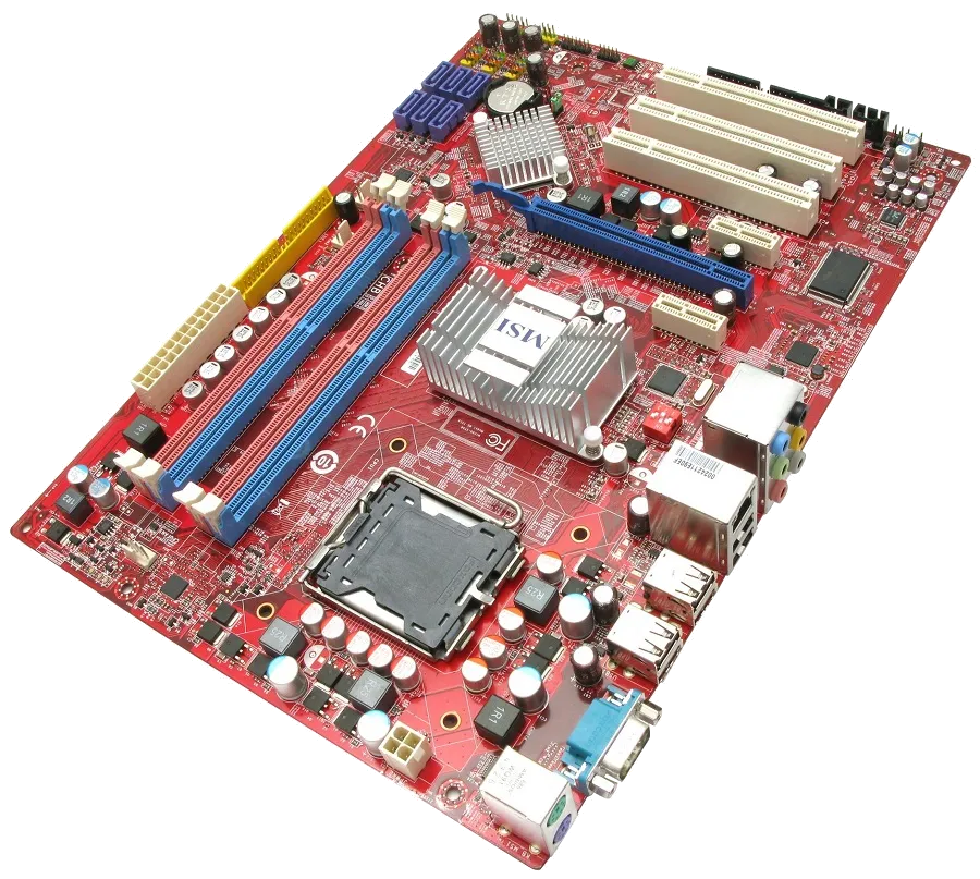 Ремонт материнских плат  MSI P45D3 Neo-F в Казани