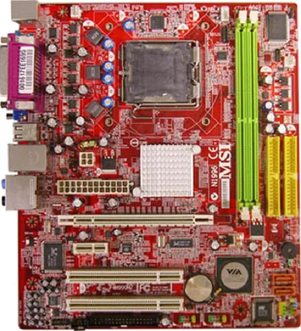 Ремонт материнских плат  MSI P4M900M в Казани