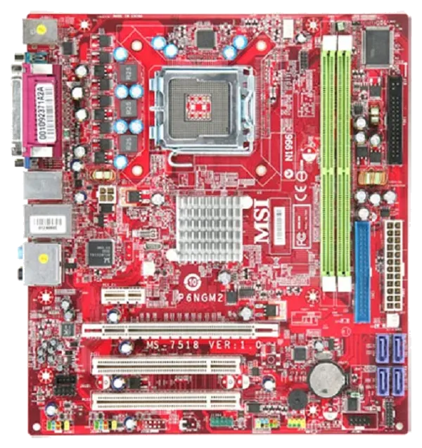 Ремонт материнских плат  MSI P6NGM2-FI в Казани