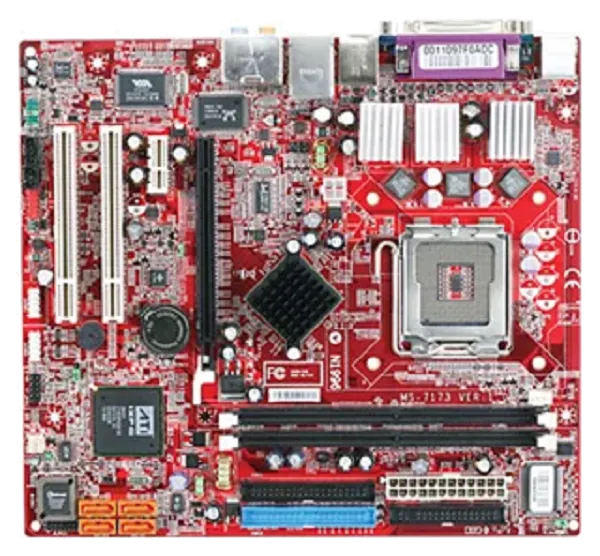 Ремонт материнских плат  MSI RC410M-L в Казани