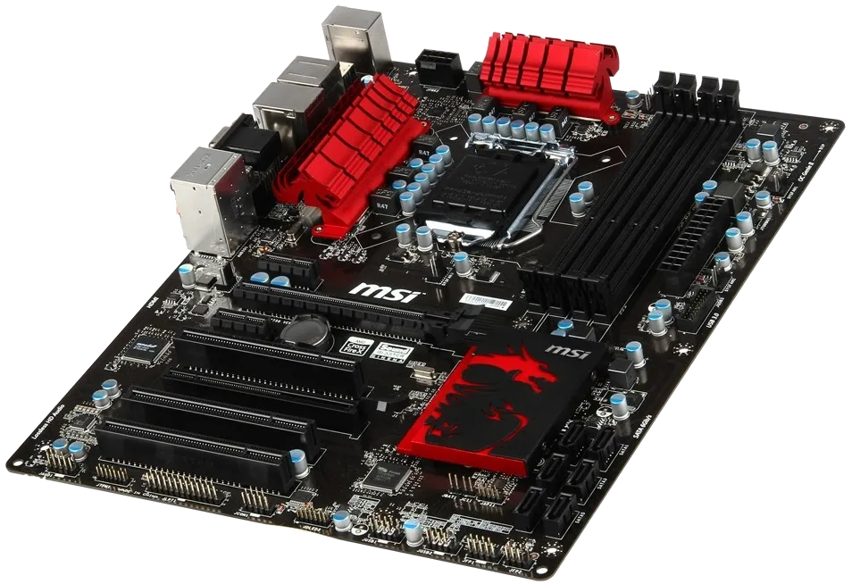 Ремонт материнских плат  MSI Z77A-G43 GAMING в Казани
