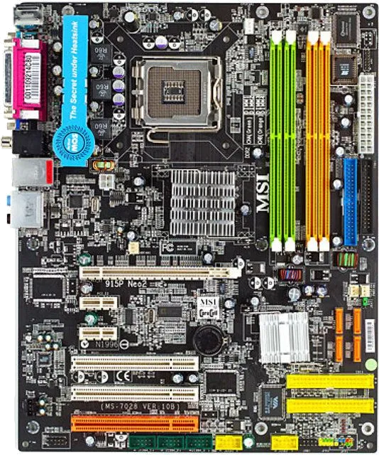Ремонт материнских плат  MSI 915G Neo2-FR (V1.0B) в Казани