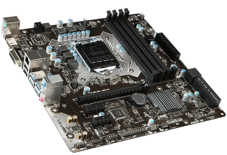 Ремонт материнских плат  MSI B150M PRO-DH в Казани