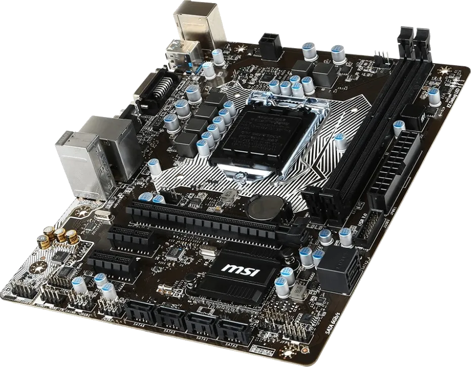 Ремонт материнских плат  MSI B150M PRO-VD D3 в Казани