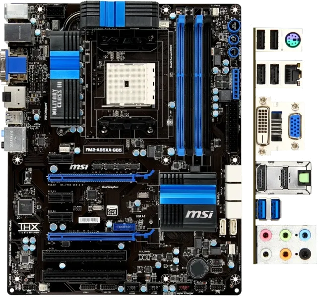 Ремонт материнских плат  MSI FM2-A85XA-G65 в Казани