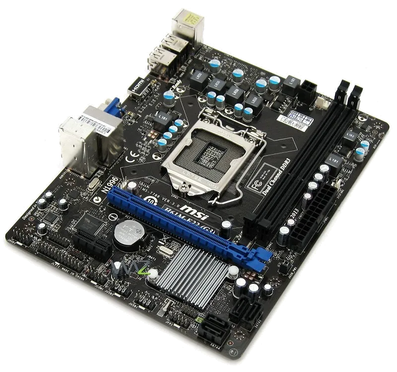 Ремонт материнских плат  MSI H61M-E22 (G3) в Казани