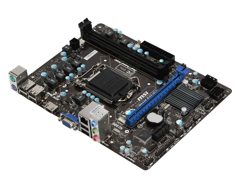 Ремонт материнских плат  MSI H61M-E33 (G3) в Казани