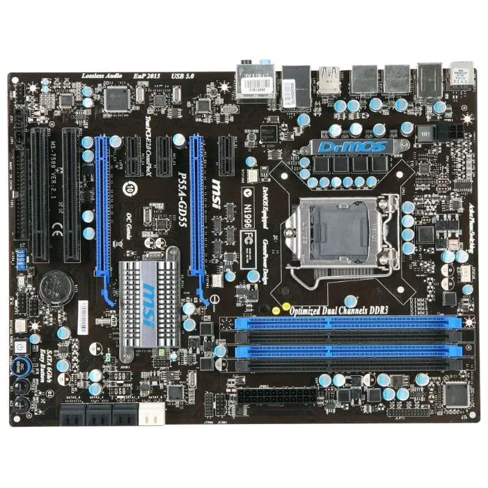 Ремонт материнских плат  MSI P55A-GD55 в Казани