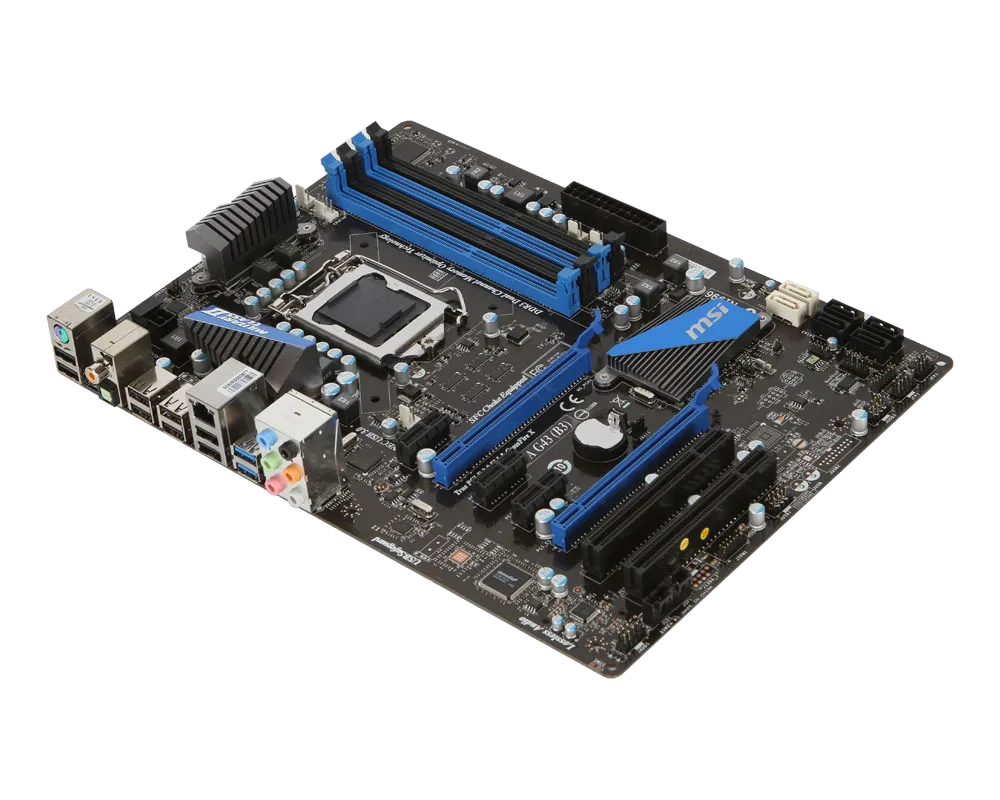 Ремонт материнских плат  MSI P67A-G43 (B3) в Казани